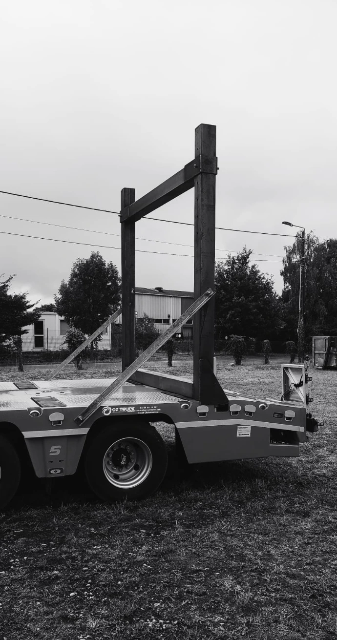 modification remorque métallique sur mesure réalisé par ATM17