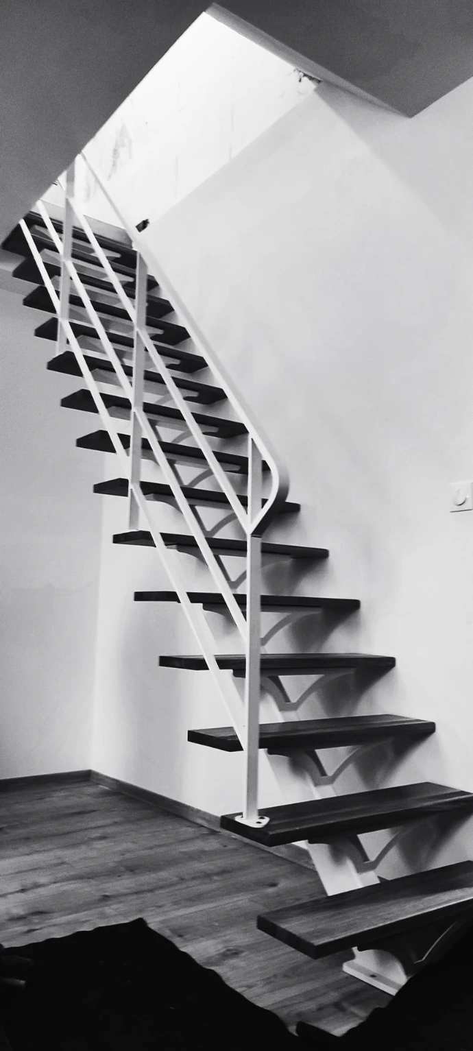 Escalier métallique sur mesure réalisé par ATM17